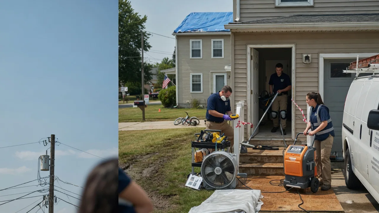 Water Damage Repair in Mansfield Center, CT near me